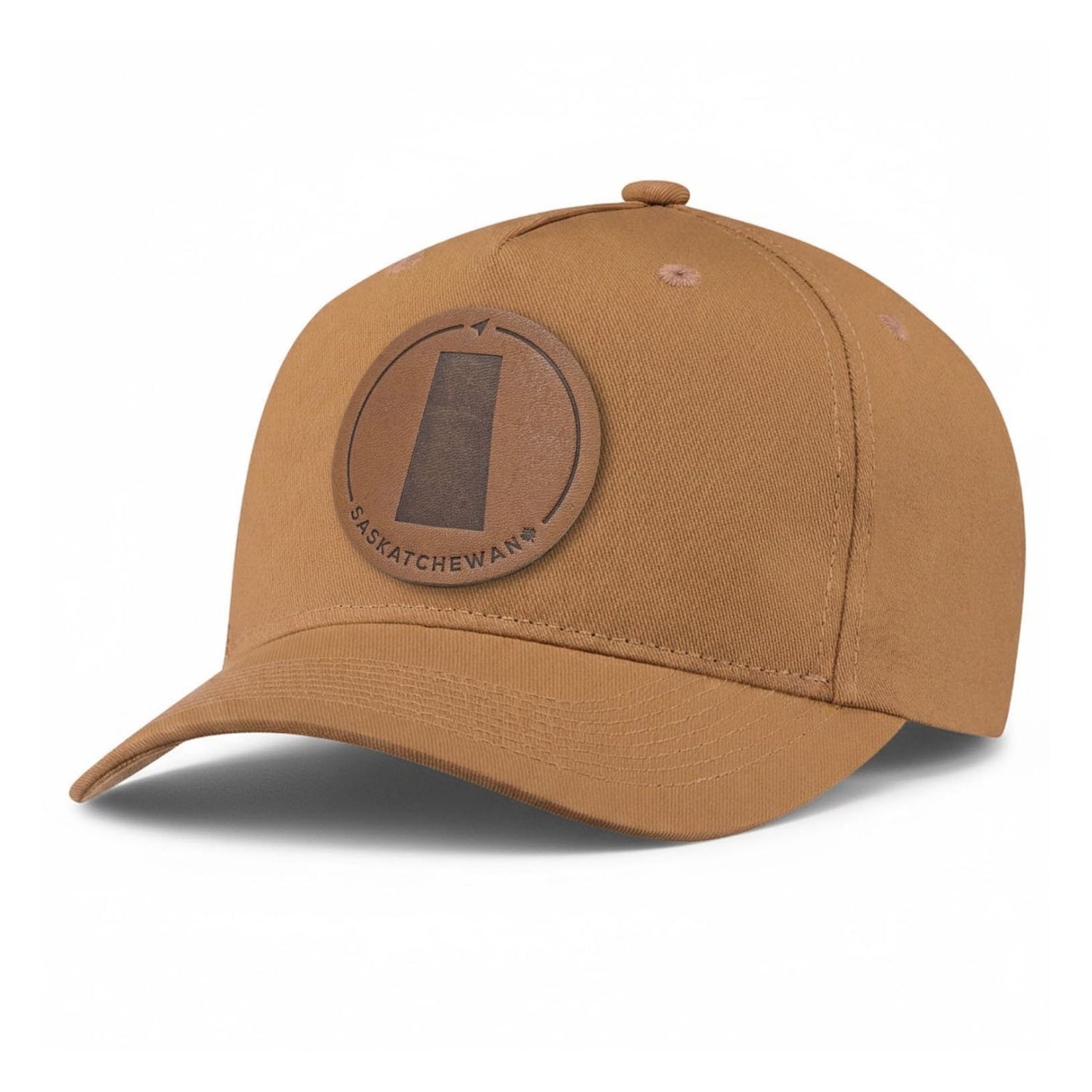 Saskatchewan Leather Patch 5-Panel Hat