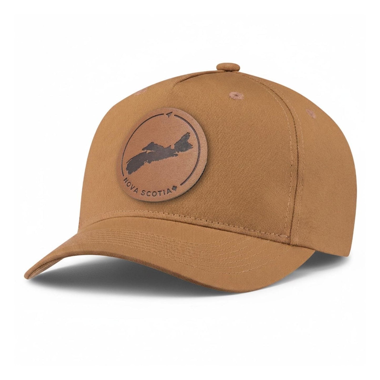 Nova Scotia Leather Patch 5-Panel Hat