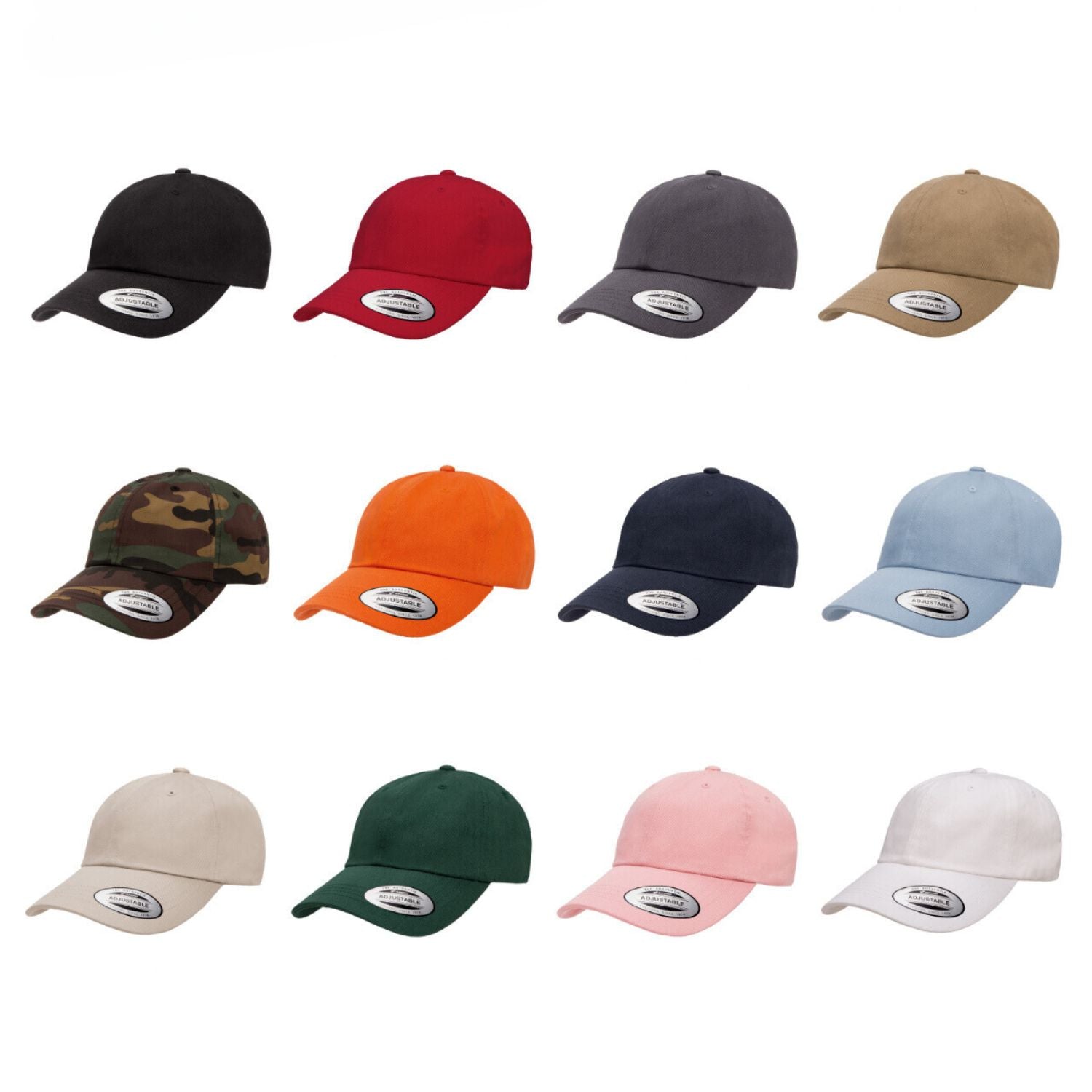 custom dad hat colors