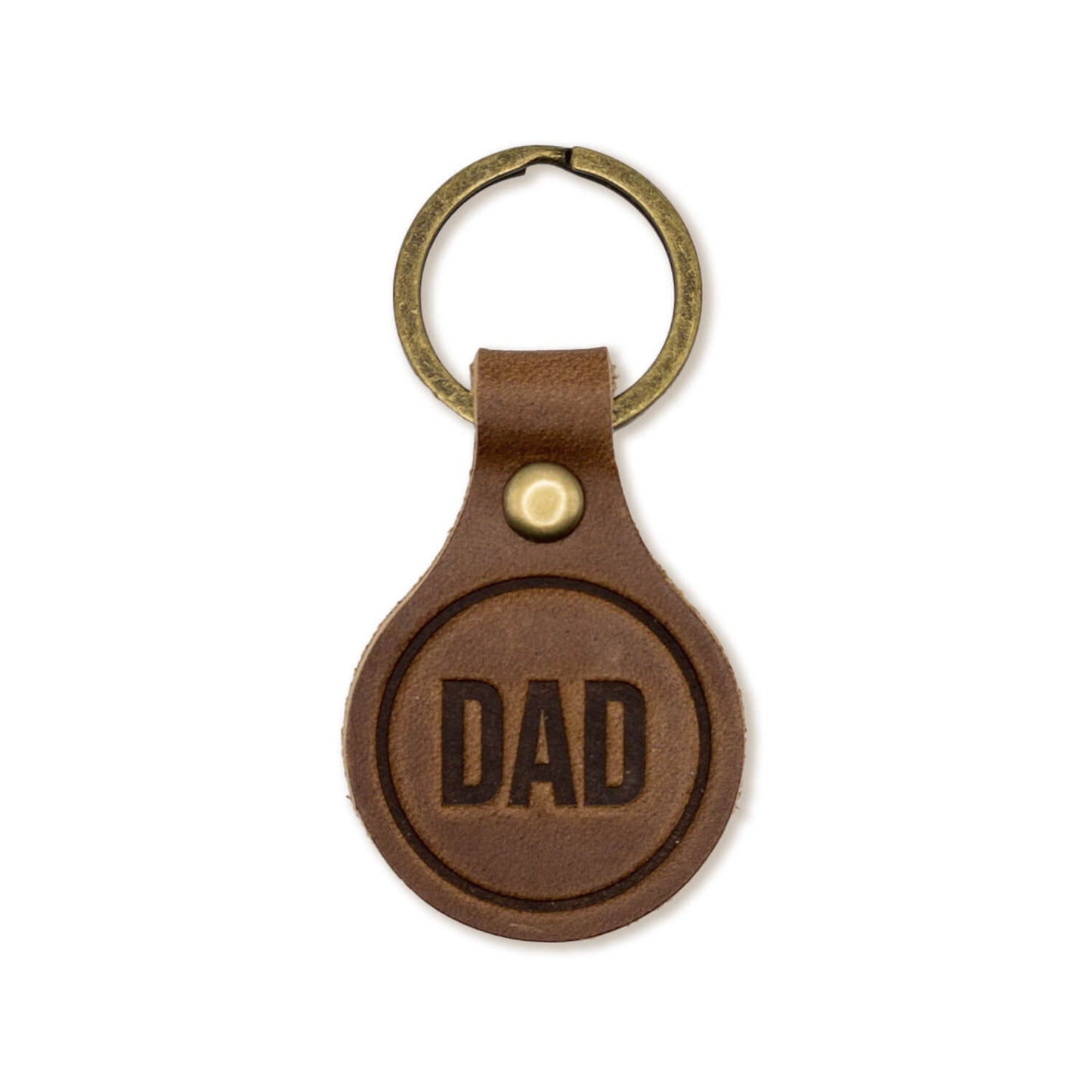 DAD - Leather Keychain