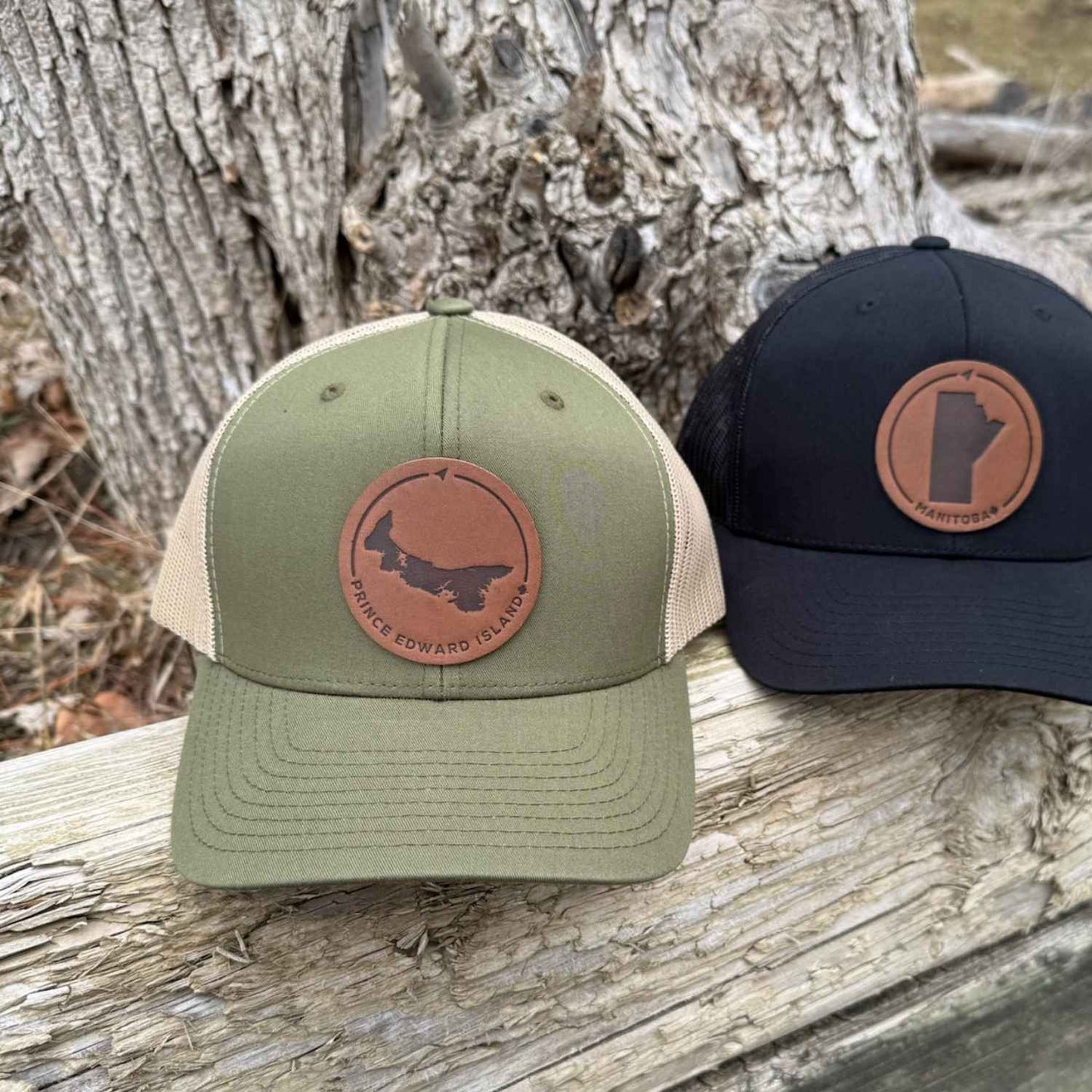 Prince Edward Island Leather Patch Hat