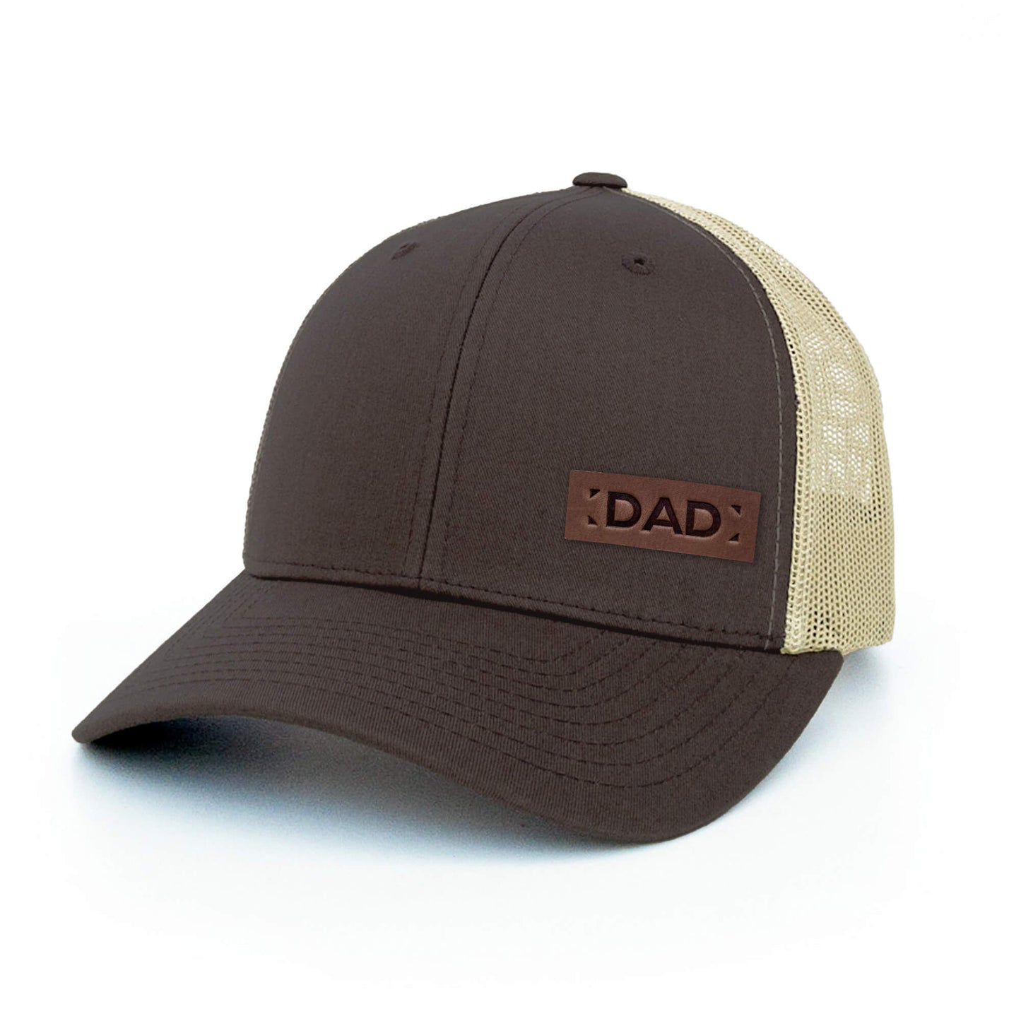 DAD - Leather Patch Hat