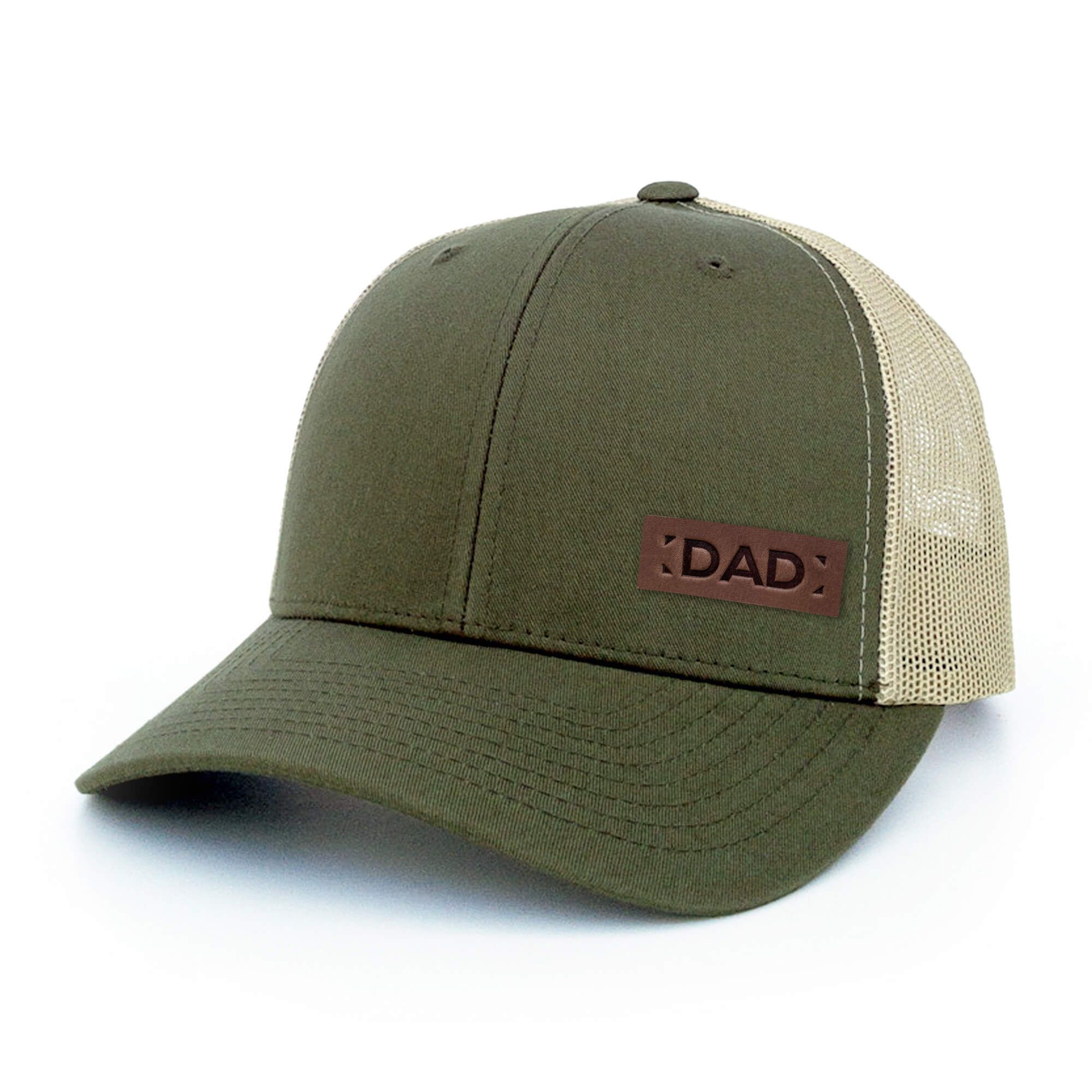 DAD - Leather Patch Hat