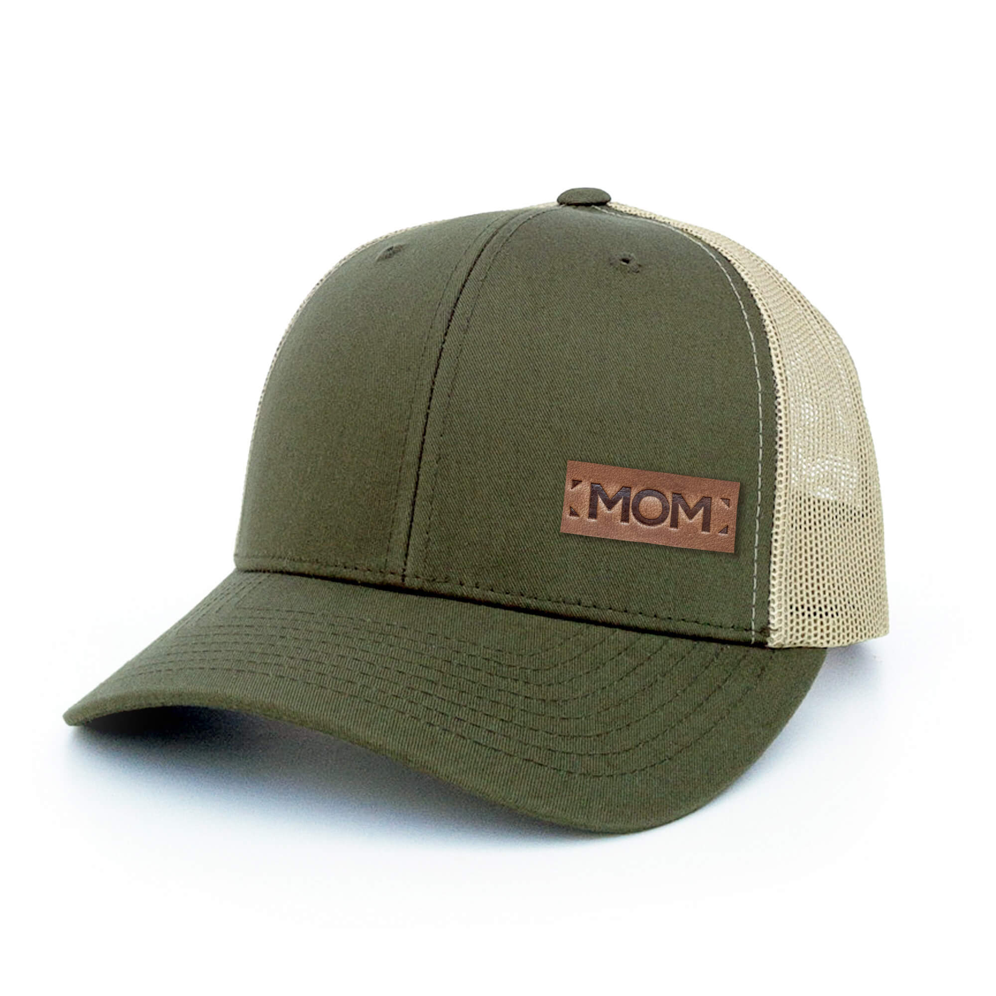 MOM - Leather Patch Hat
