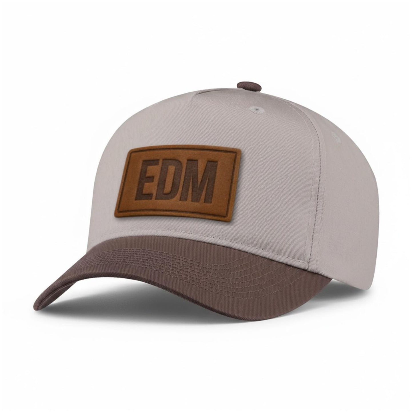 EDM Edmonton Leather Patch 5-Panel Hat
