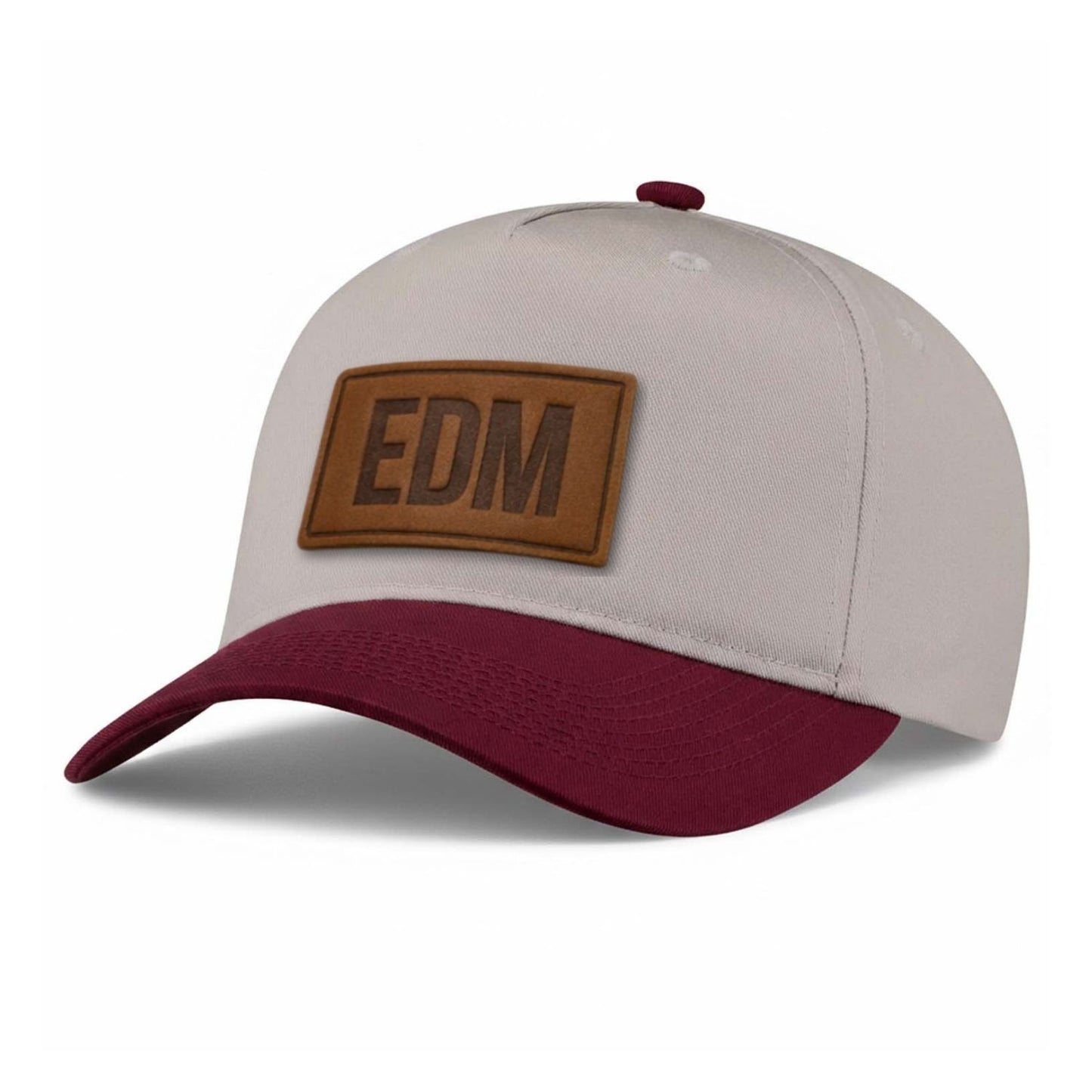 EDM Edmonton Leather Patch 5-Panel Hat