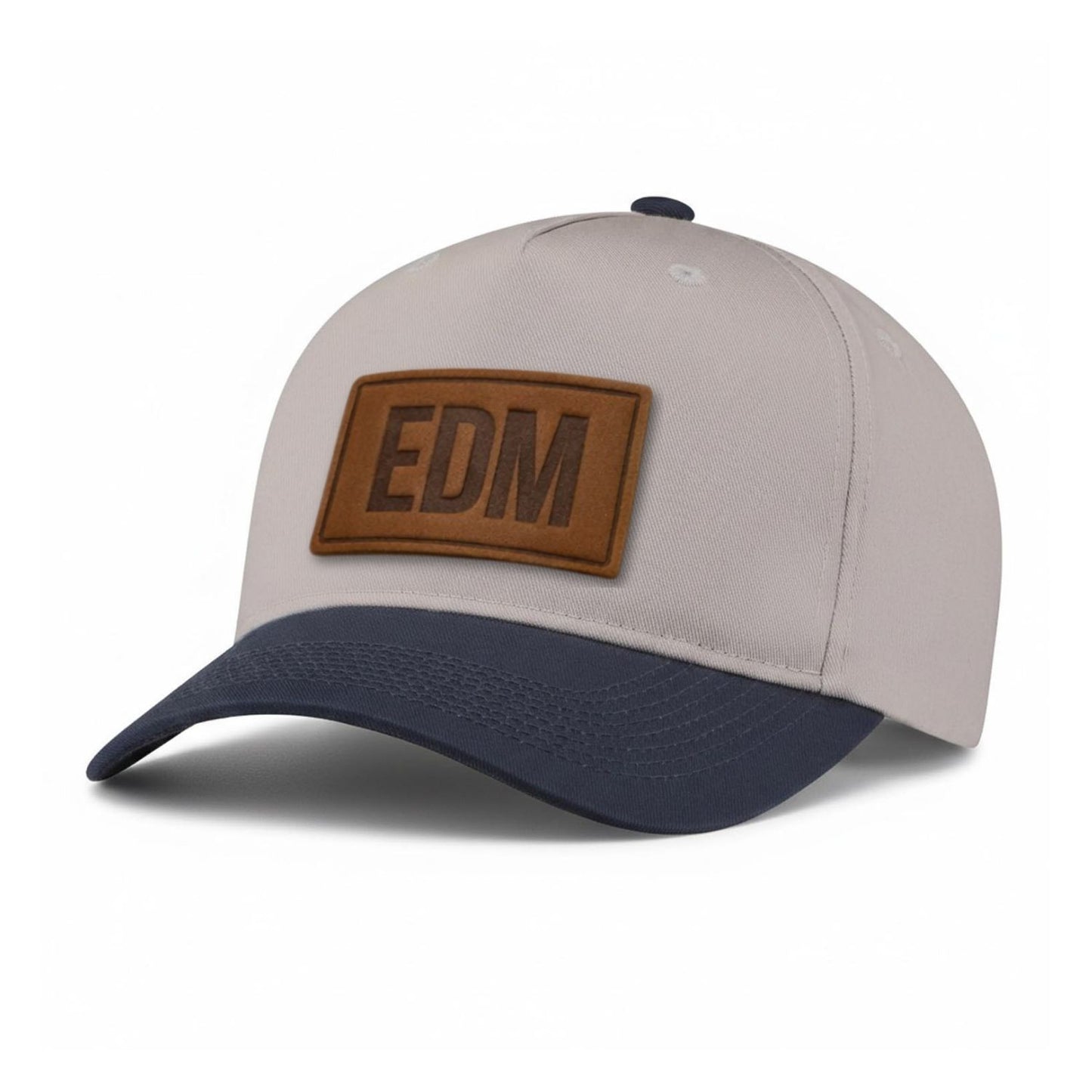 EDM Edmonton Leather Patch 5-Panel Hat