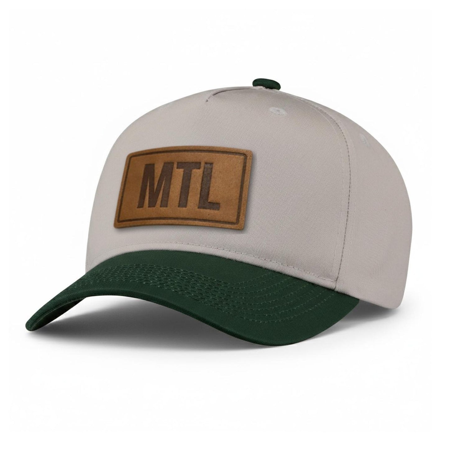 MTL Montreal Leather Patch 5-Panel Hat