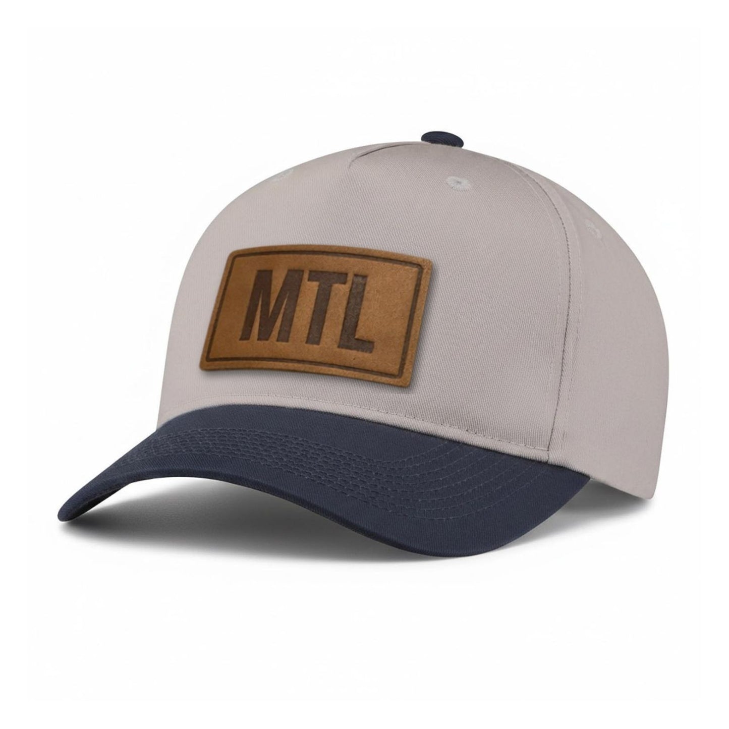 MTL Montreal Leather Patch 5-Panel Hat