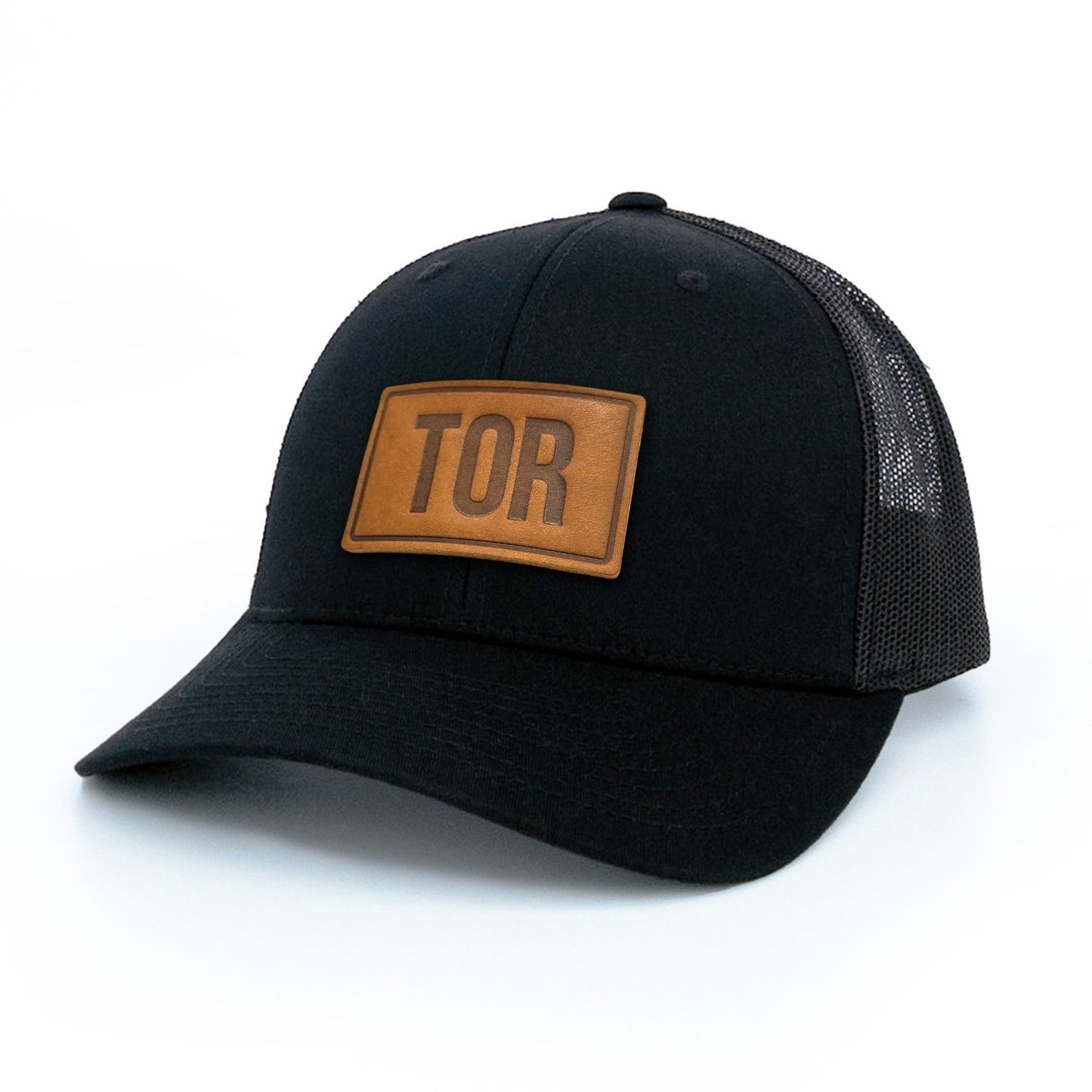 TOR Toronto Leather Patch Trucker Hat