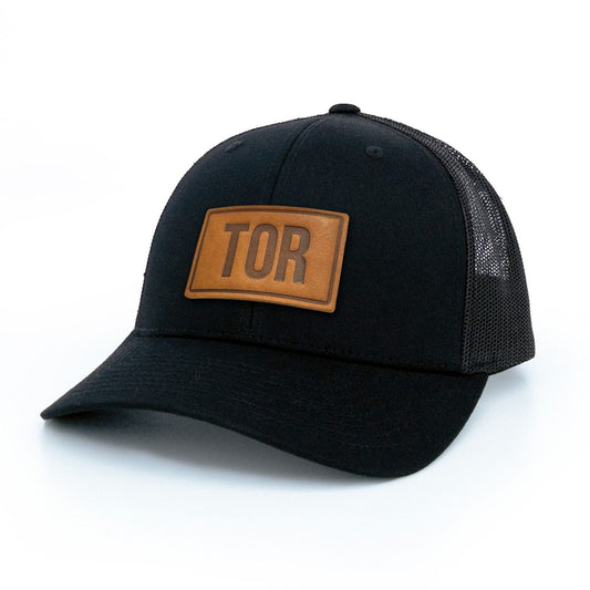 TOR Toronto Leather Patch Trucker Hat