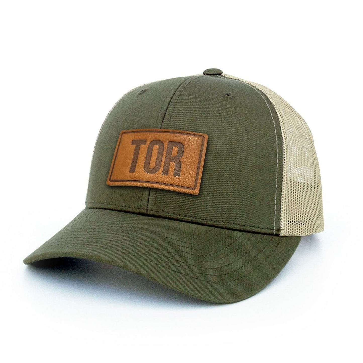 TOR Toronto Leather Patch Trucker Hat