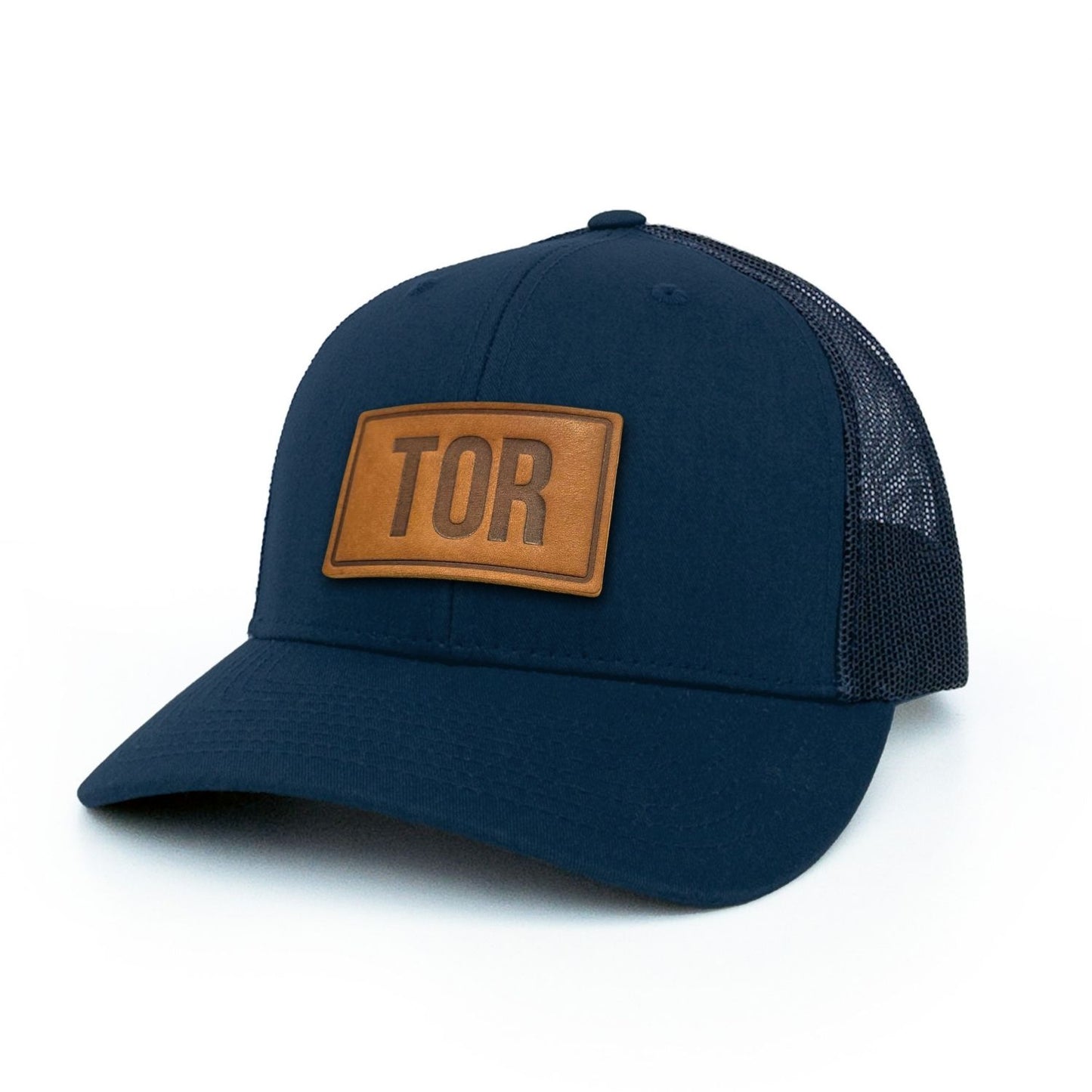 TOR Toronto Leather Patch Trucker Hat
