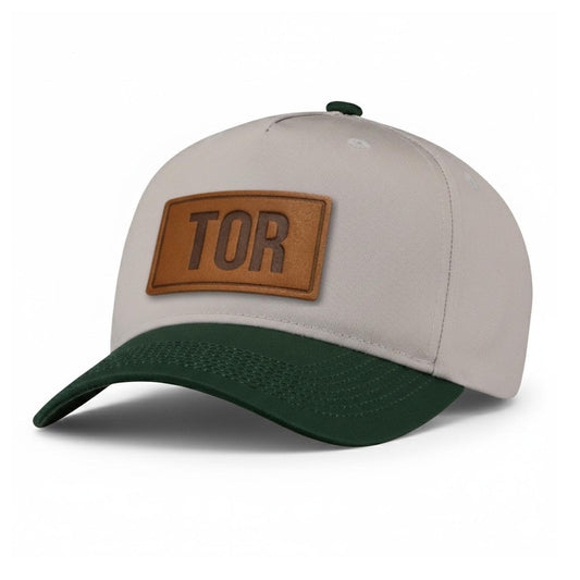 TOR Toronto Leather Patch 5-Panel Hat