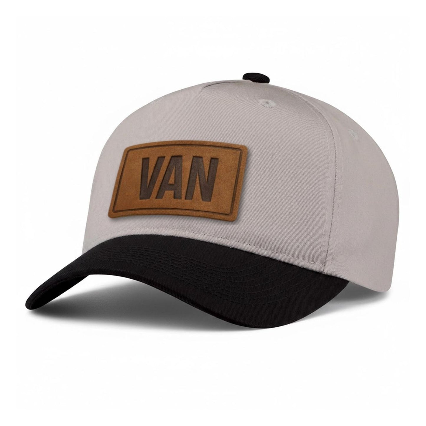 VAN Vancouver Leather Patch 5-Panel Hat