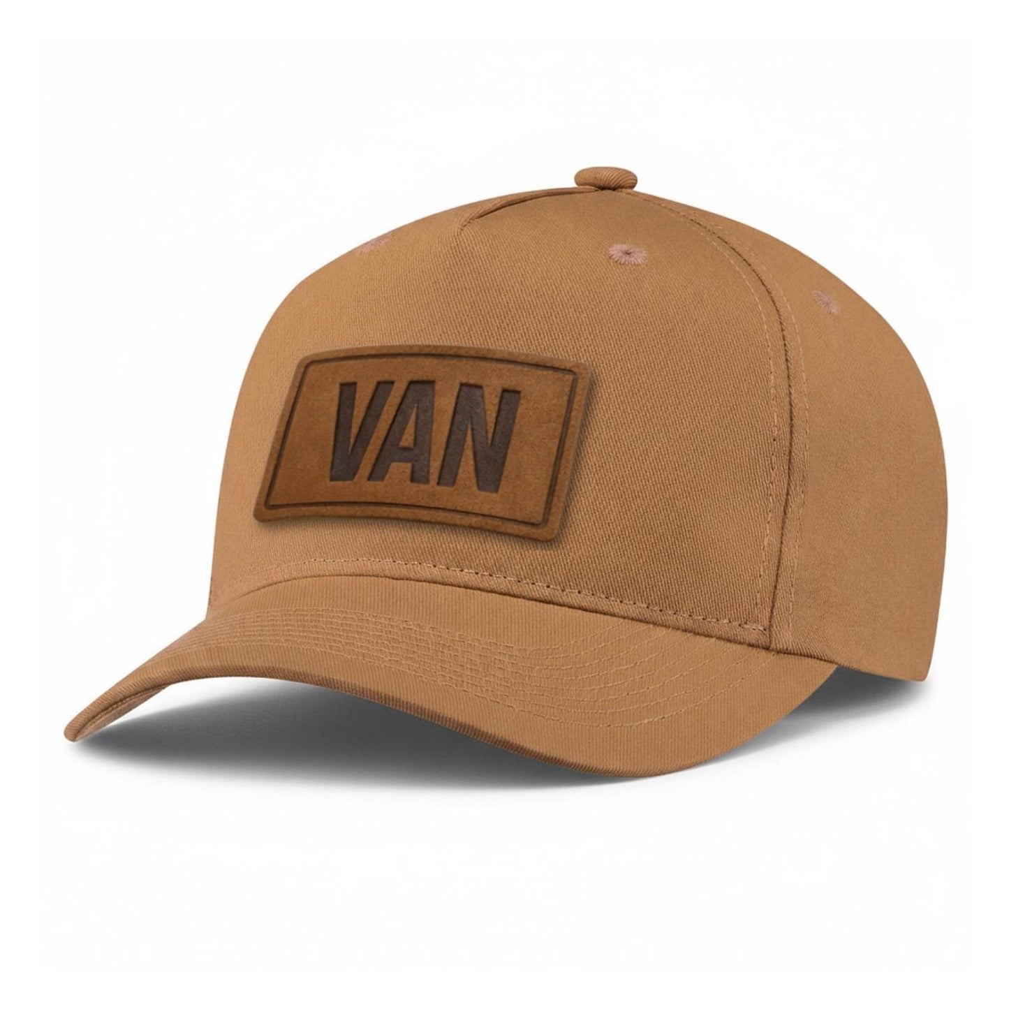 VAN Vancouver Leather Patch 5-Panel Hat