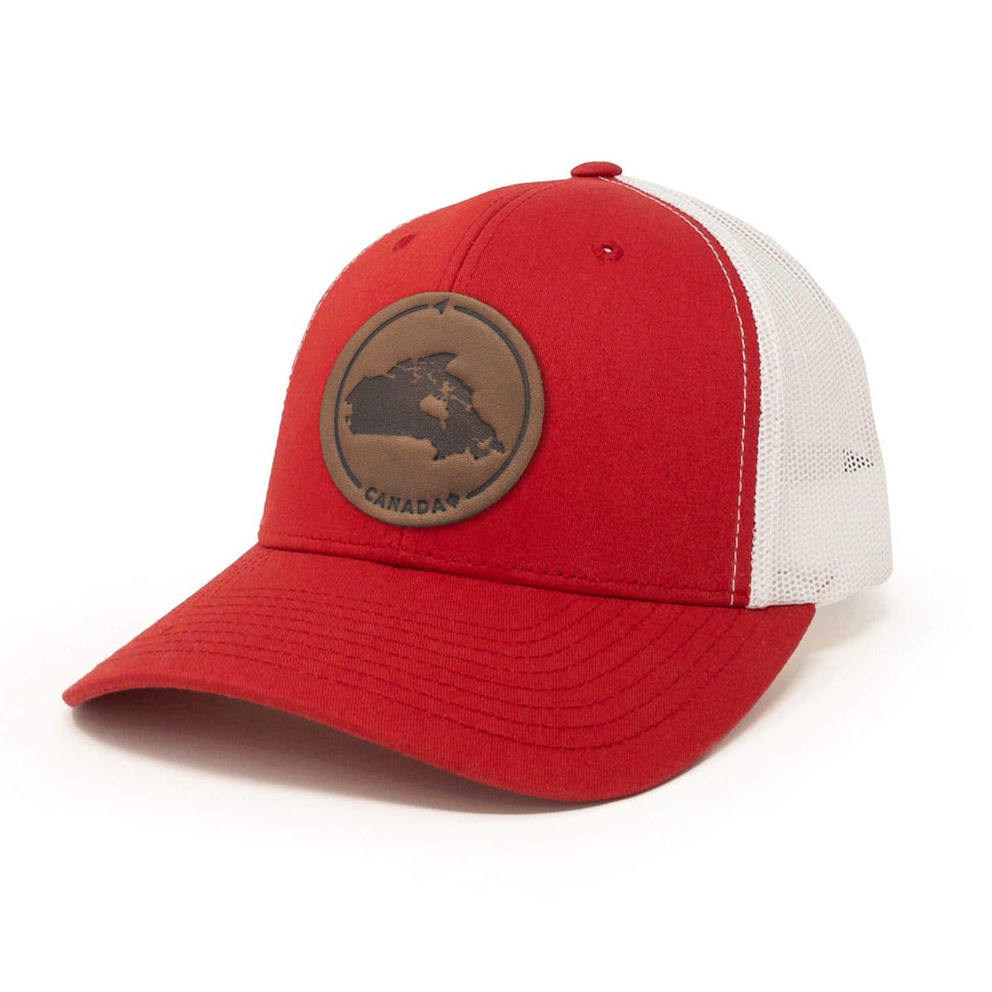 Canada Leather Patch Hat