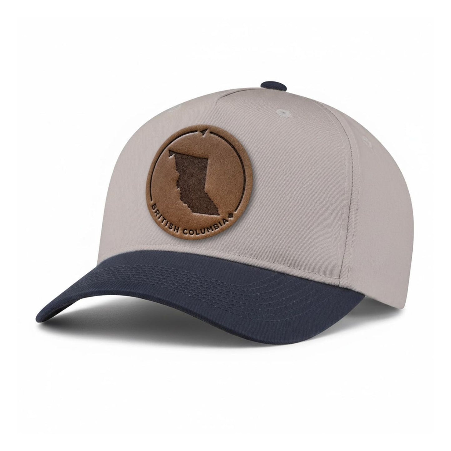 British Columbia Leather Patch 5-Panel Hat