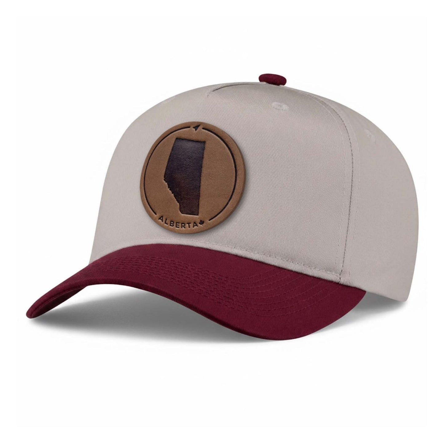 Alberta Leather Patch 5-Panel Hat