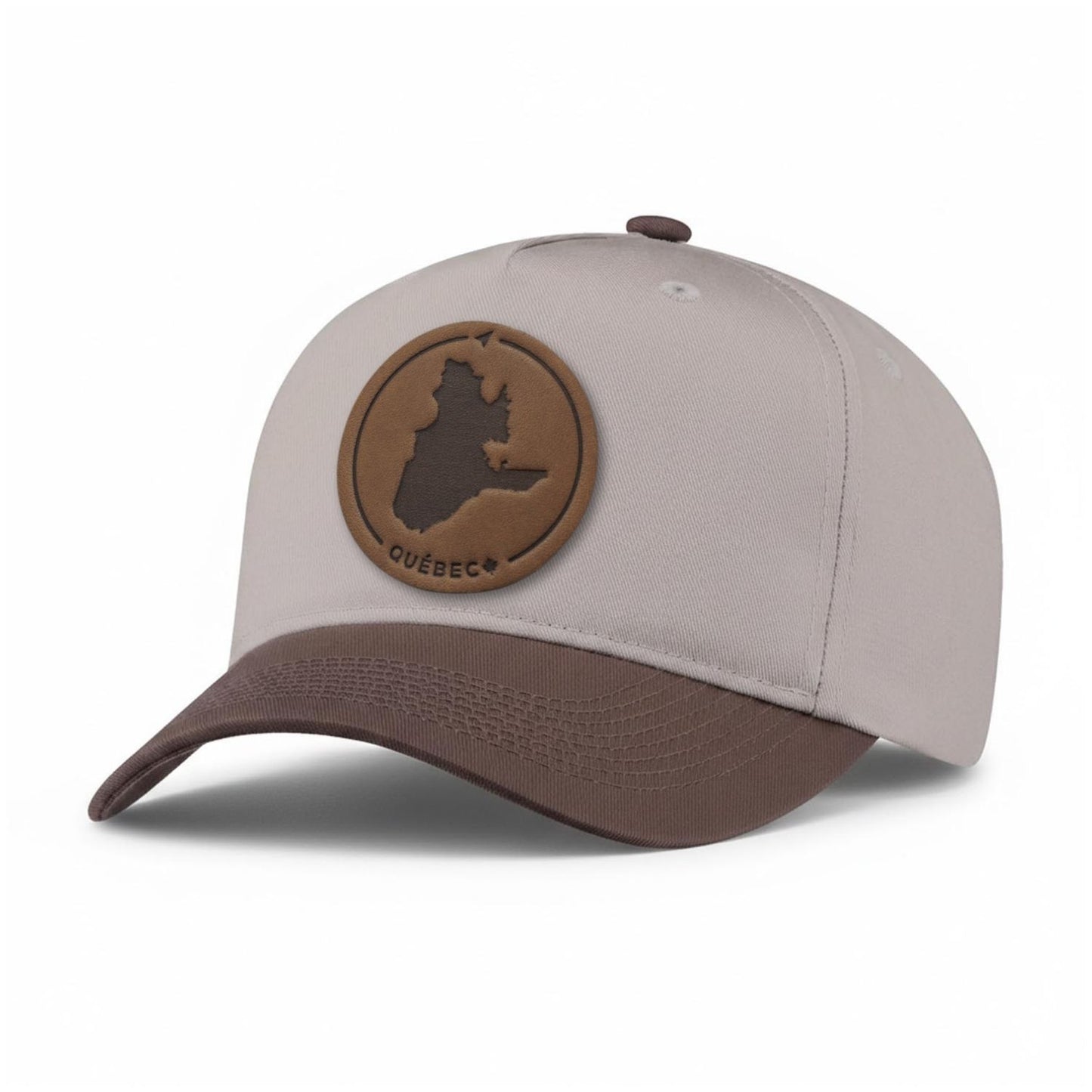 Québec Leather Patch 5-Panel Hat