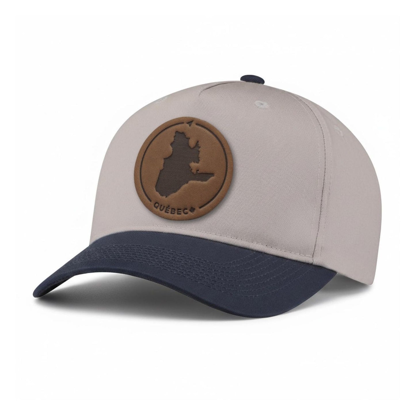 Québec Leather Patch 5-Panel Hat