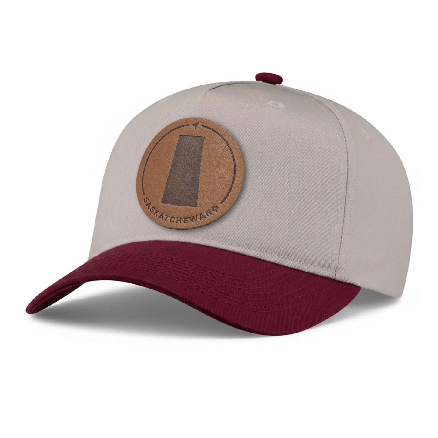 Saskatchewan Leather Patch 5-Panel Hat