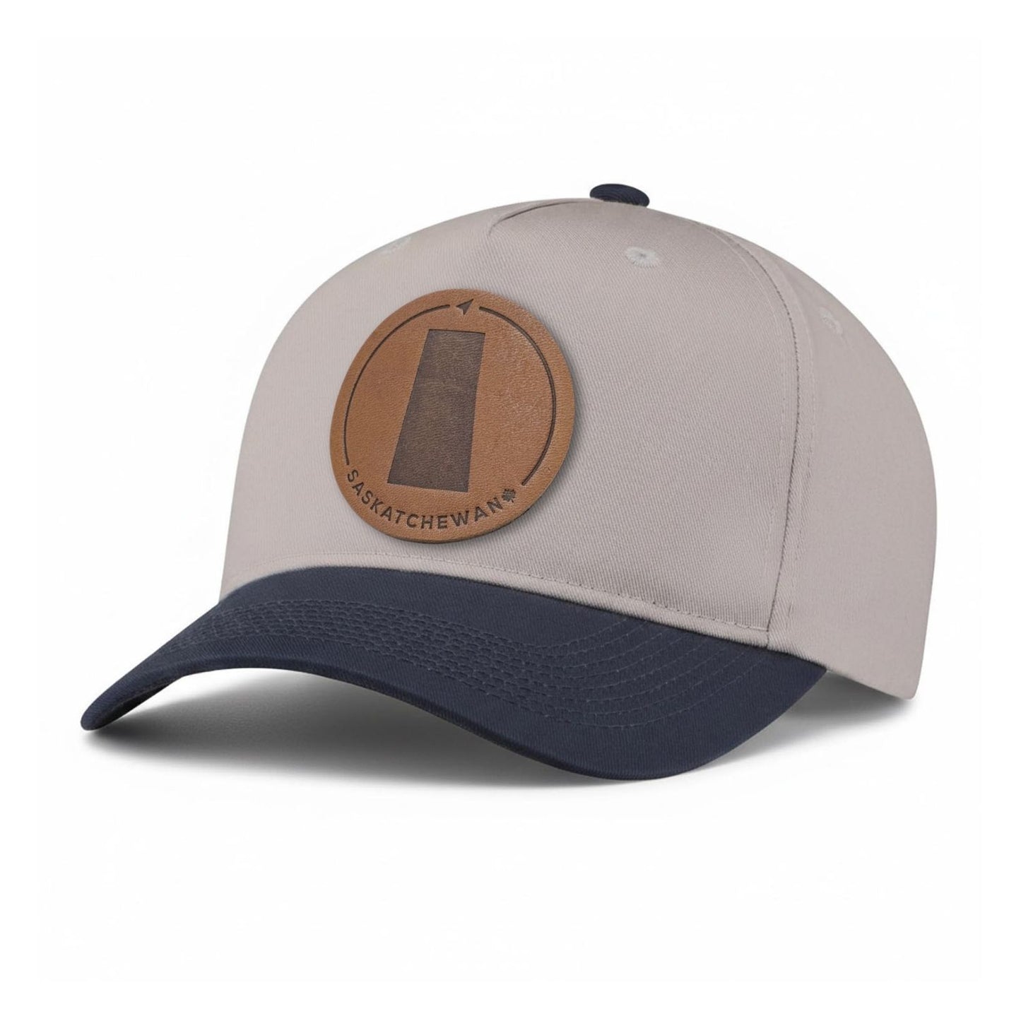 Saskatchewan Leather Patch 5-Panel Hat