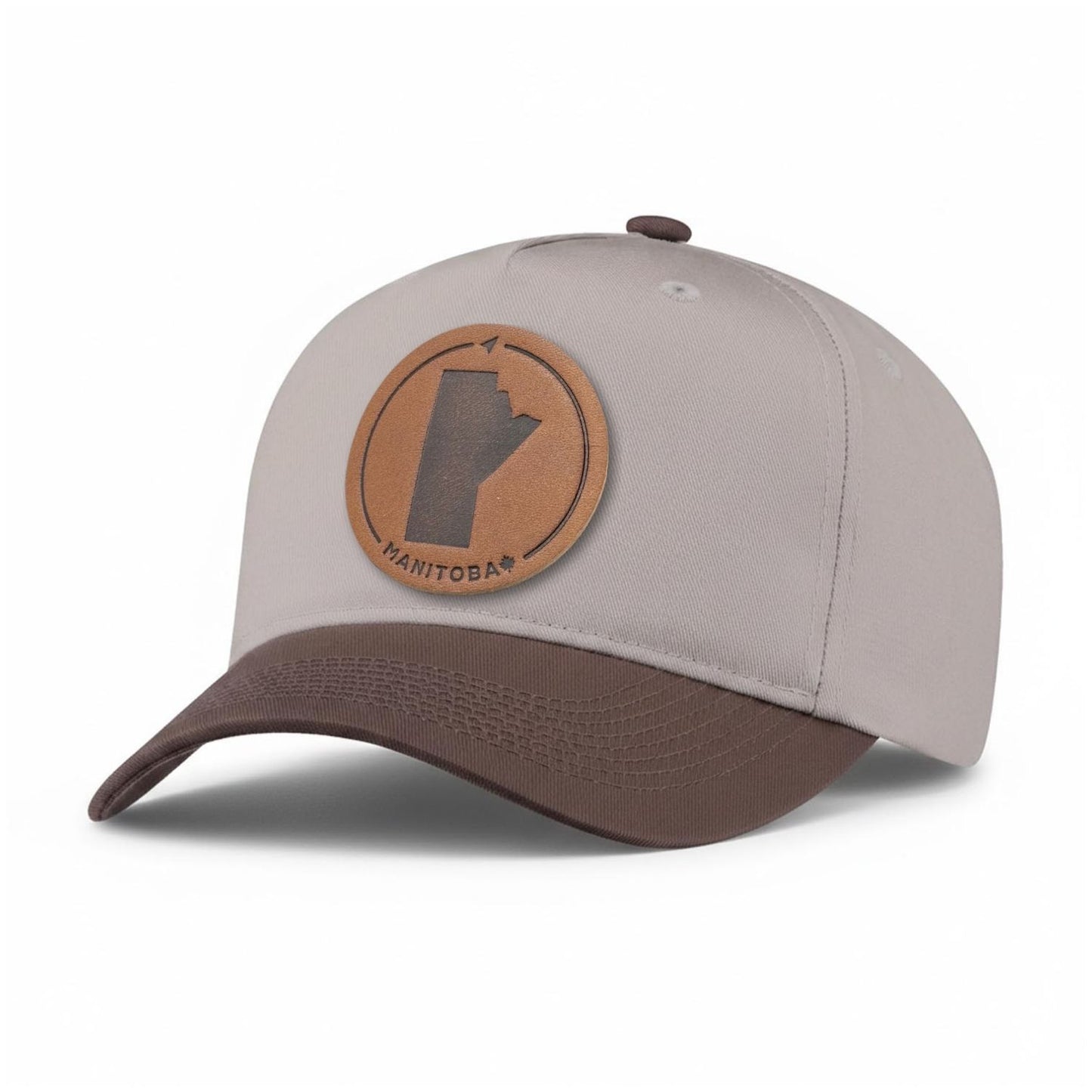 Manitoba Leather Patch 5-Panel Hat