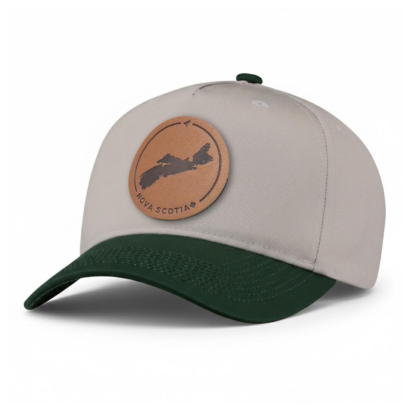 Nova Scotia Leather Patch 5-Panel Hat
