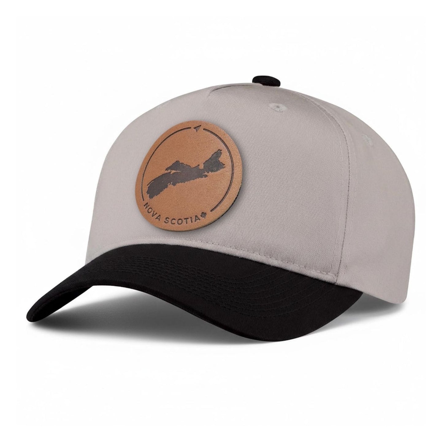Nova Scotia Leather Patch 5-Panel Hat