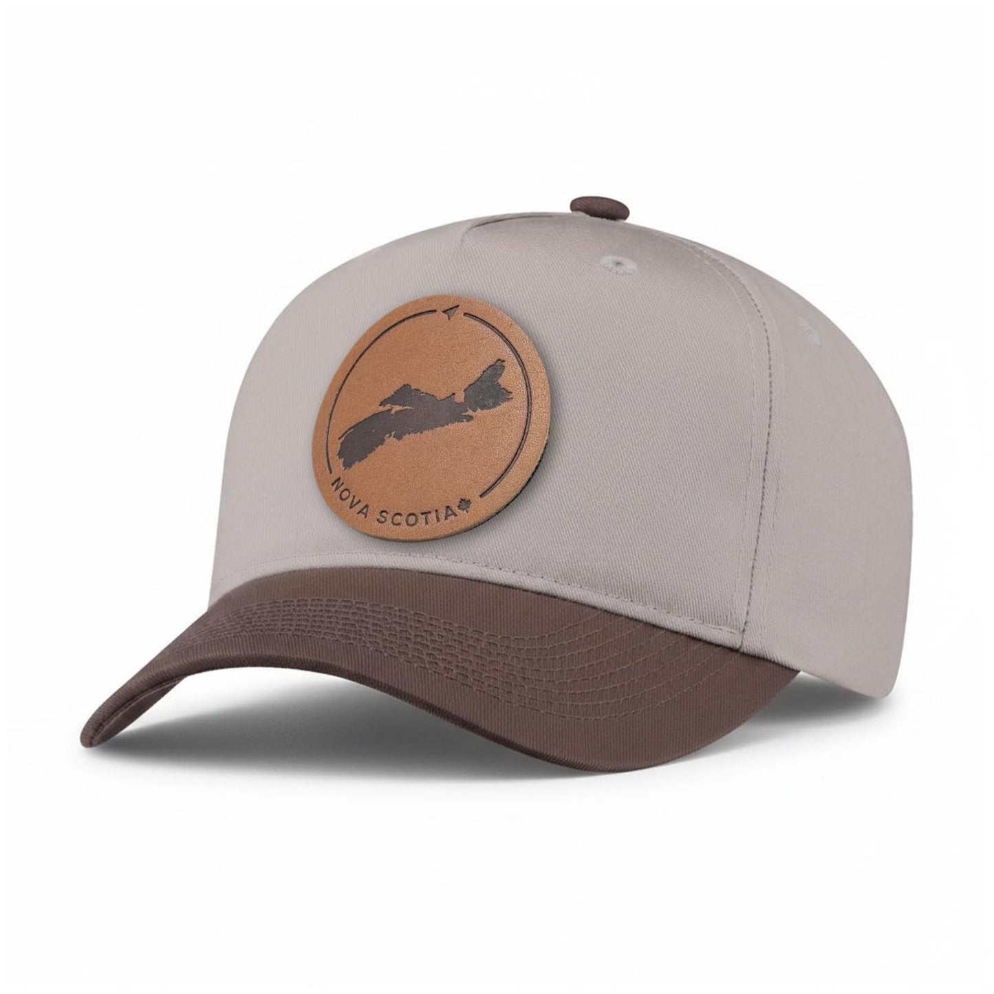 Nova Scotia Leather Patch 5-Panel Hat