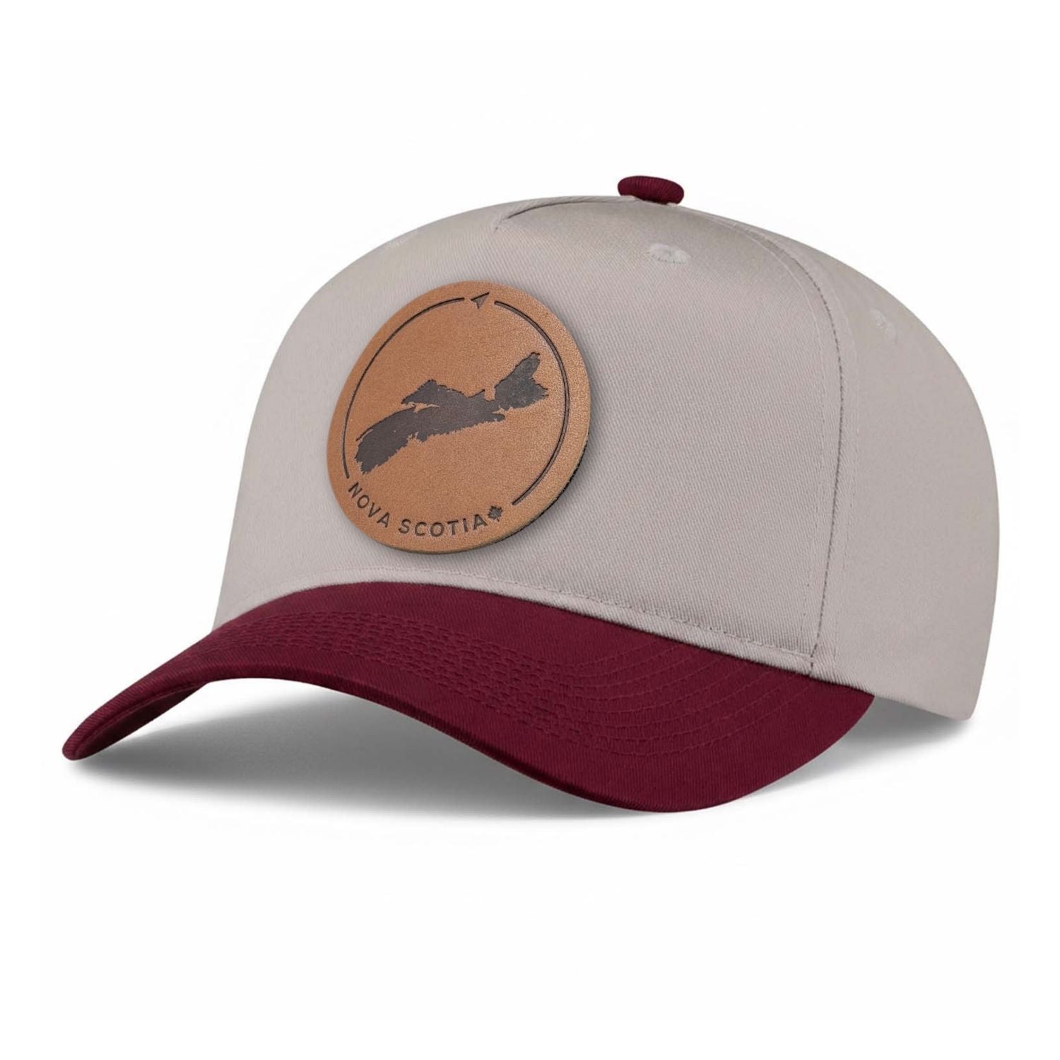 swatch color Burgundy/Putty