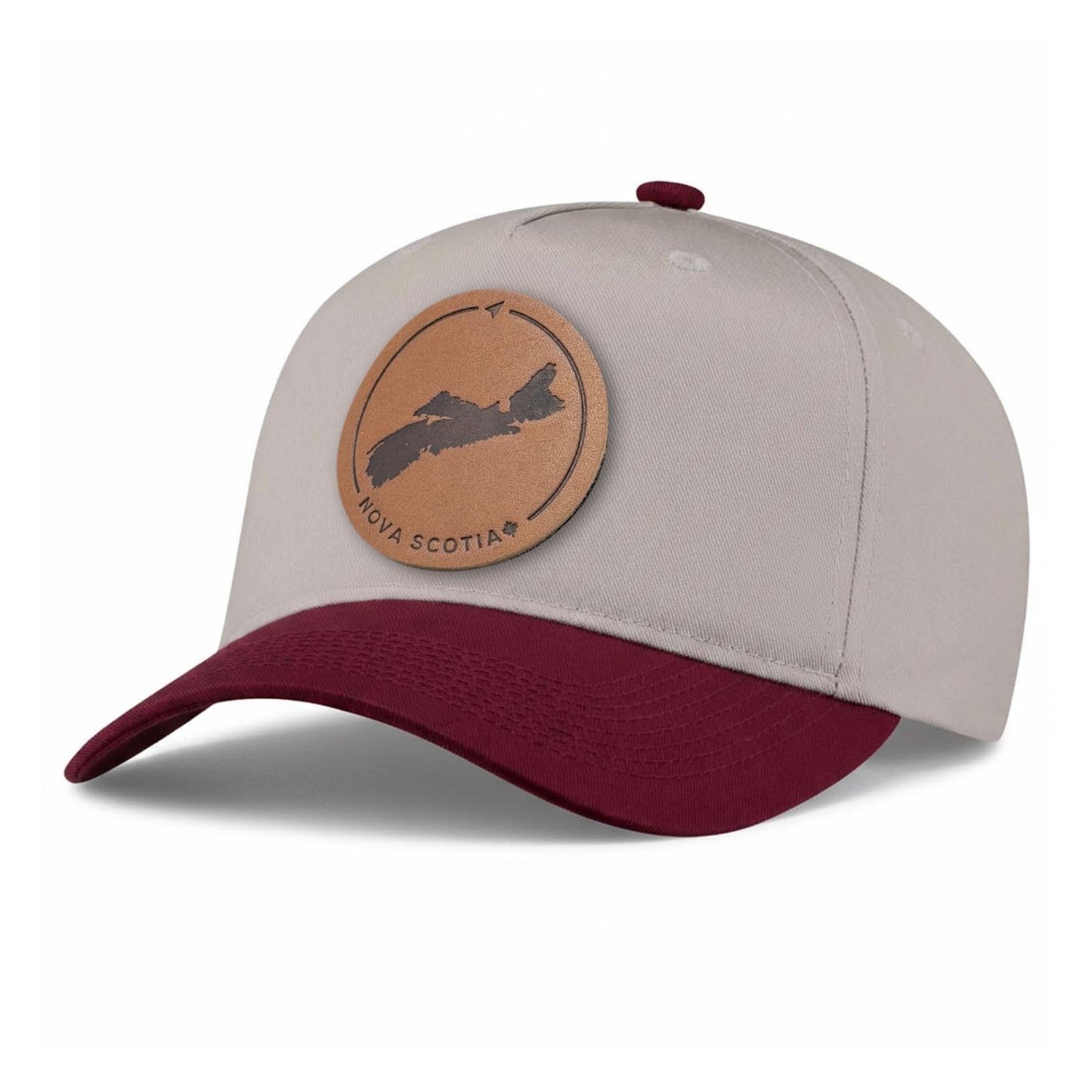 Nova Scotia Leather Patch 5-Panel Hat