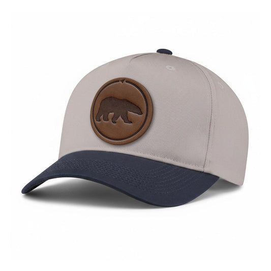 Polar Bear Leather Patch 5-Panel Hat