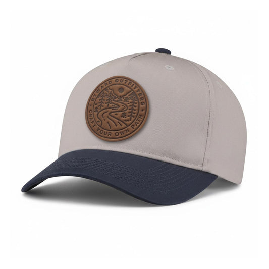 Winding Wilderness Leather Patch 5-Panel Hat