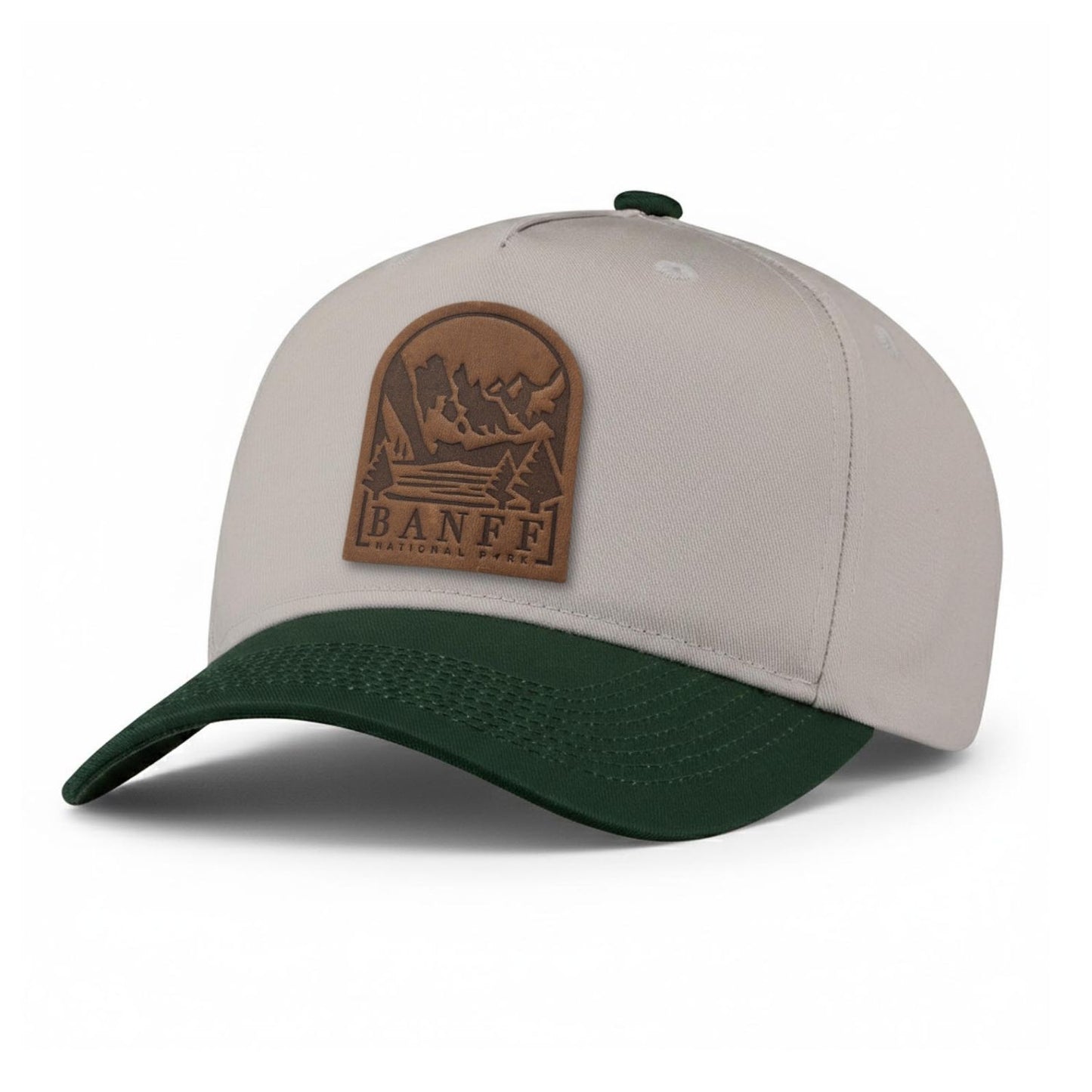 Banff National Park Leather Patch 5-Panel Hat