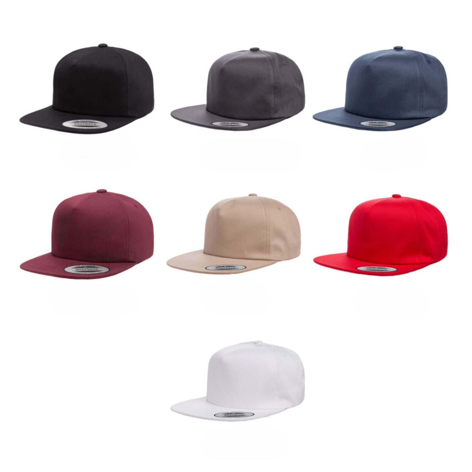custom flat brim hat colors