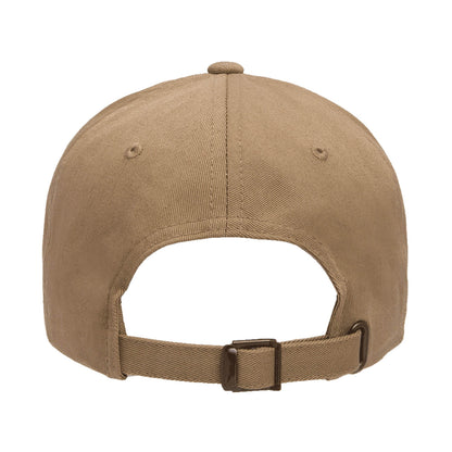 byward outfitters custom hats, custom leather patch dad hat