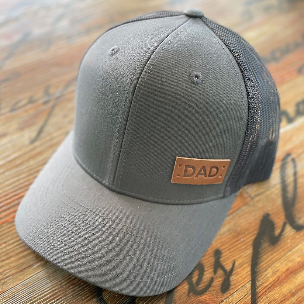 DAD - Leather Patch Hat