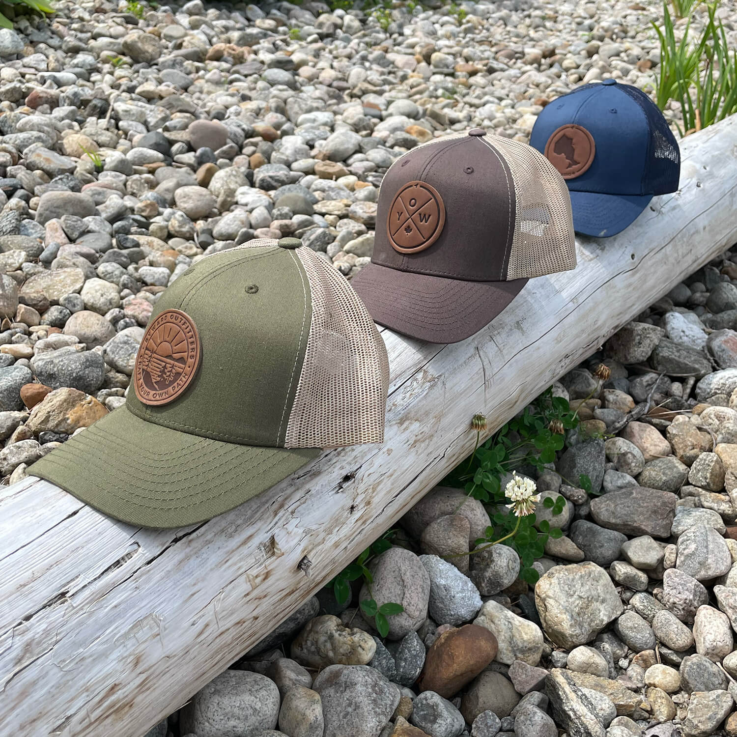 Ontario Leather Patch Hat