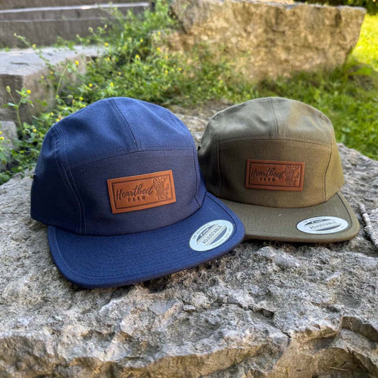 Custom Leather Patch Hat