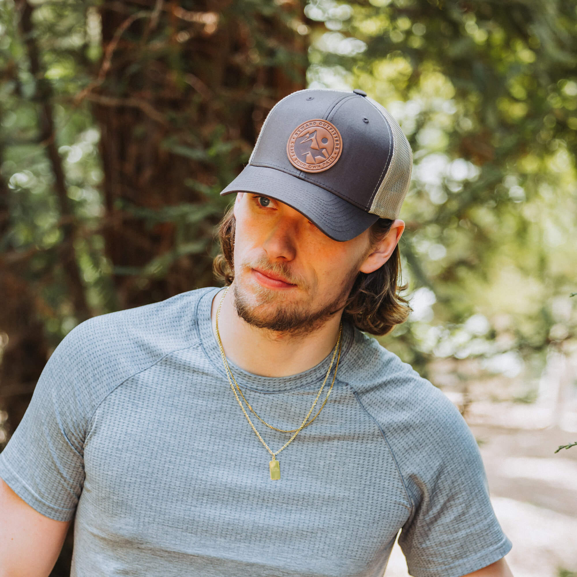 Alberta Leather Patch Hat – Byward Outfitters
